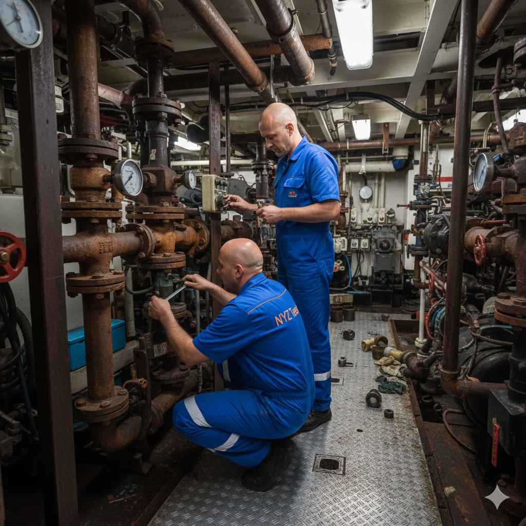 Gebze Marine Boru ve Gider Hatları Onarımı