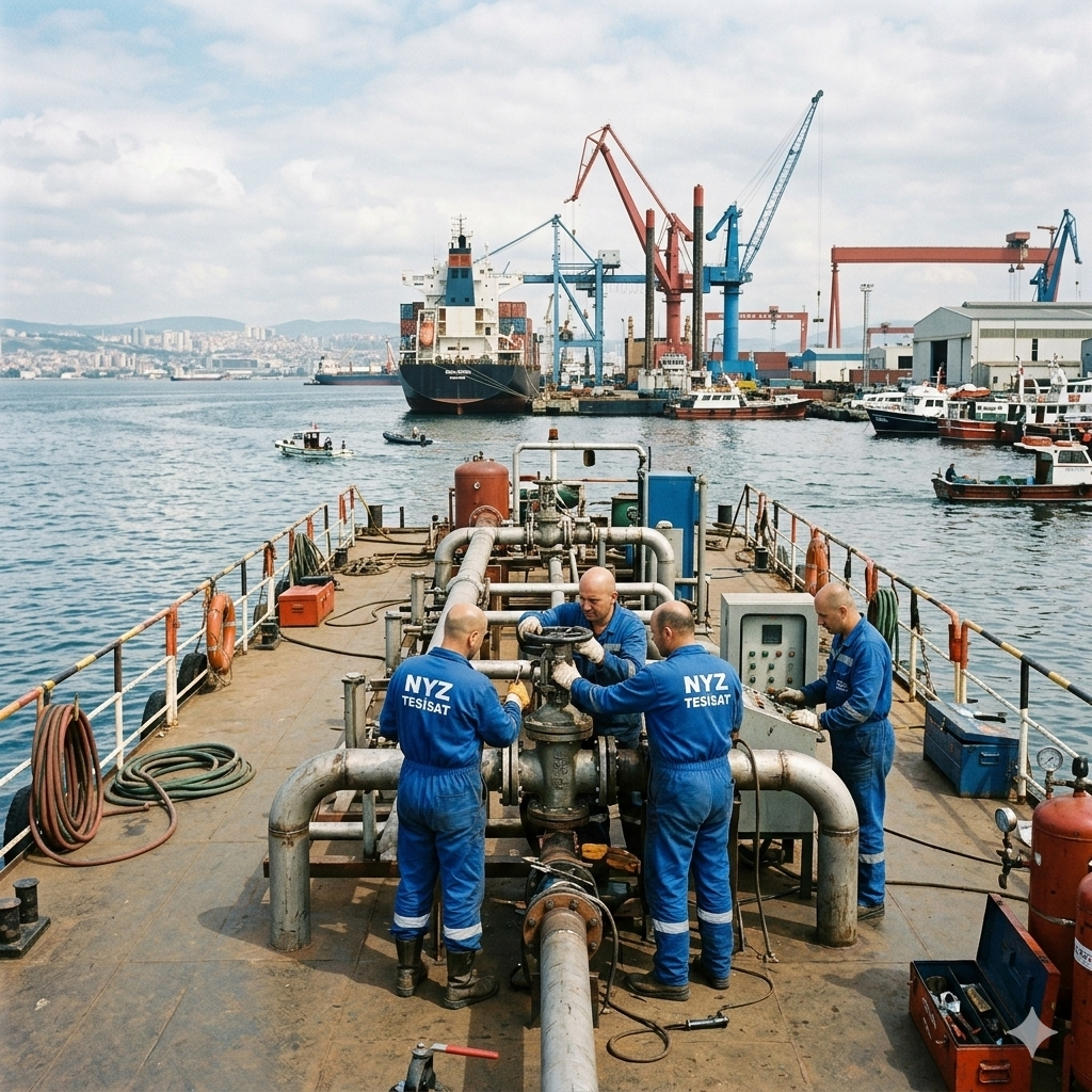 İzmit Marine Tesisat Sistemlerinde Güvenli Çözümler