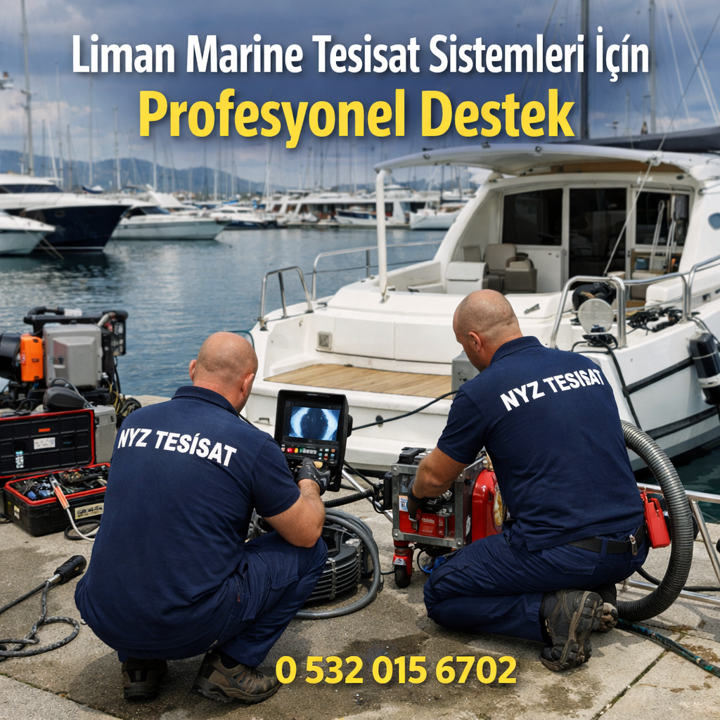 Liman Marine Tesisat Sistemleri İçin Profesyonel Destek