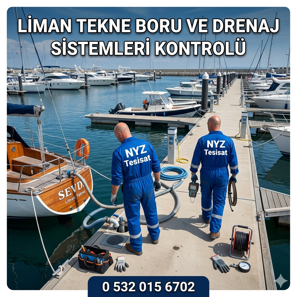 Liman Tekne Boru ve Drenaj Sistemleri Kontrolü