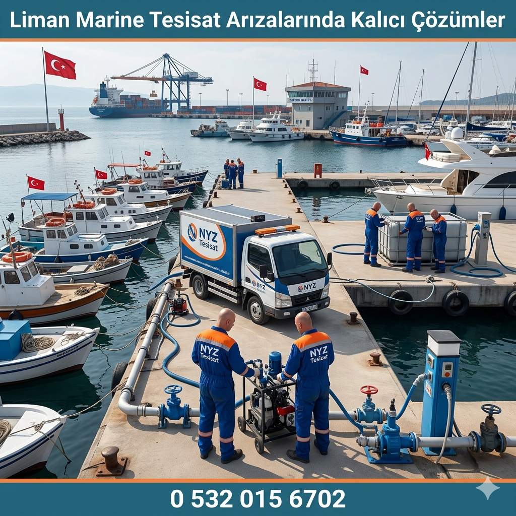 Liman Marine Tesisat Arızalarında Kalıcı Çözümler
